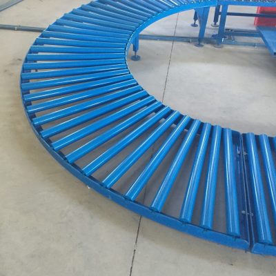 میز رولیک دستی با کرنری 180 درجه و شاسی نبشی